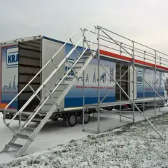 Bezpieczne systemy rusztowań do odśnieżania pojazdów – uniknij zagrożeń