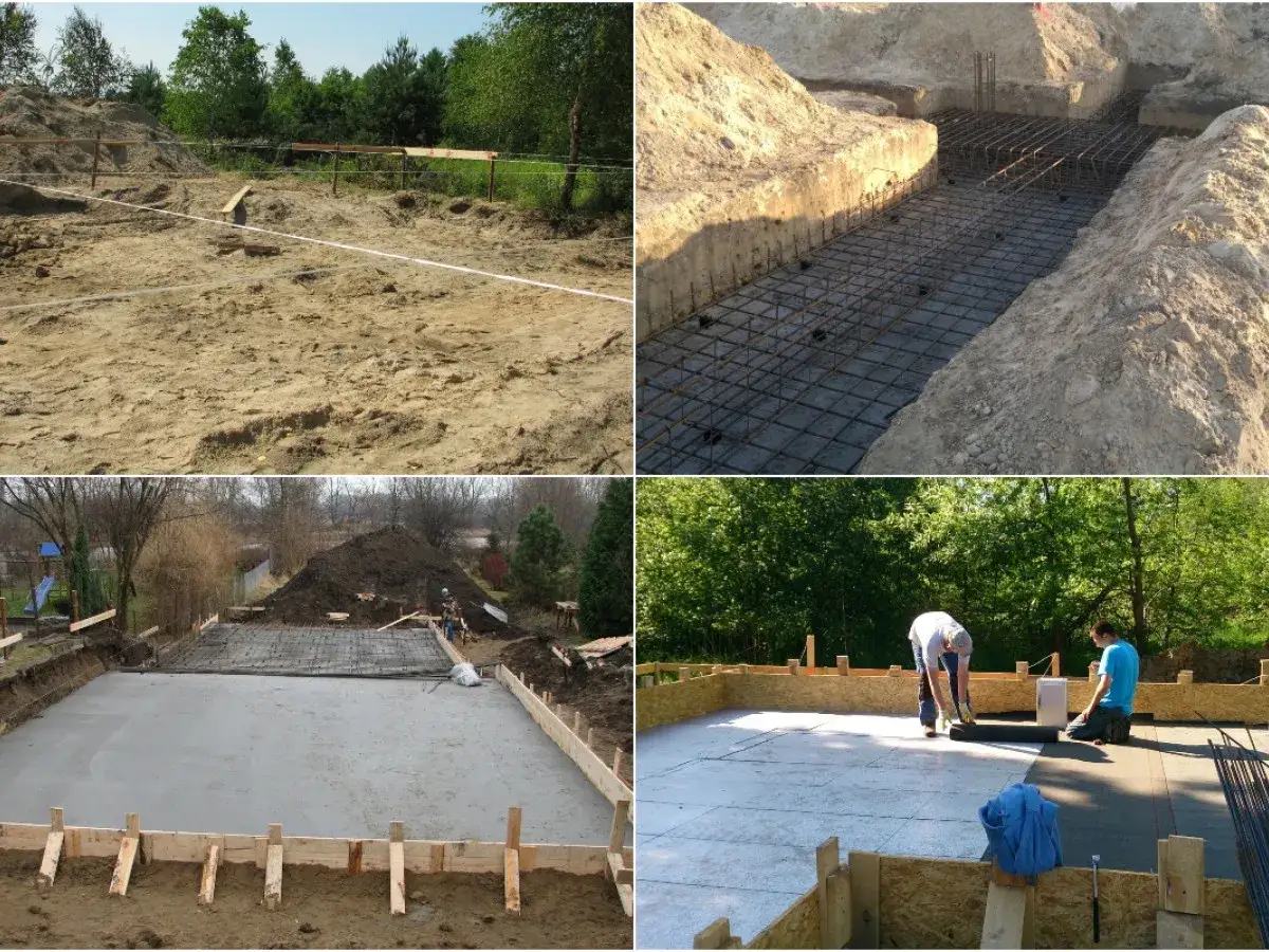 Budowa fundamentów: wykop, zbrojenie i wylewanie betonu. Jaki beton na fundament wybrać?