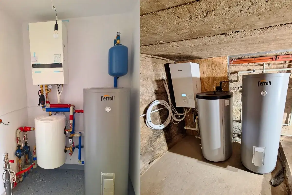 Nowoczesne kotły i zasobniki wody, idealne rozwiązanie jaki piec do domu. Instalacja grzewcza w kotłowni.