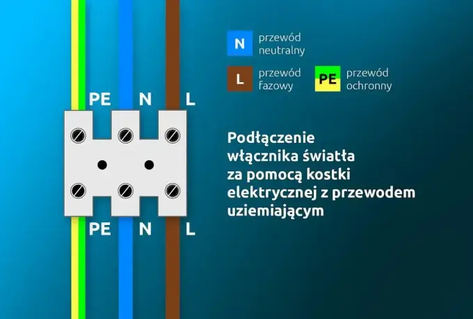 Podwójny łącznik światła na trzy przewody - jak go podłączyć?